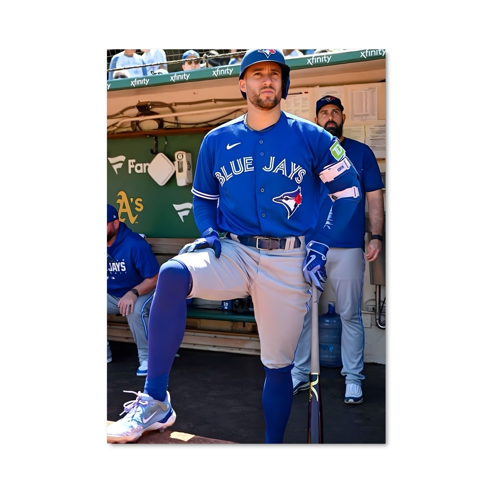 Poster Le Temps d'Attendre – affiche Baseball